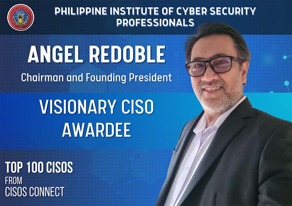 Filipino CISO recognized as VISIONARY by US-based CISOs