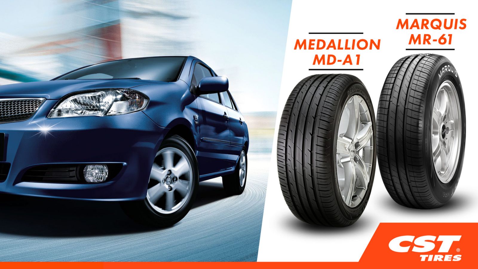 Choose greater, smarter and safer mobility with premium passenger car tires