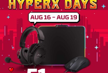 HyperX Days Promotion is Coming! Great Deals for Numerous Gaming Gear to Buy Now