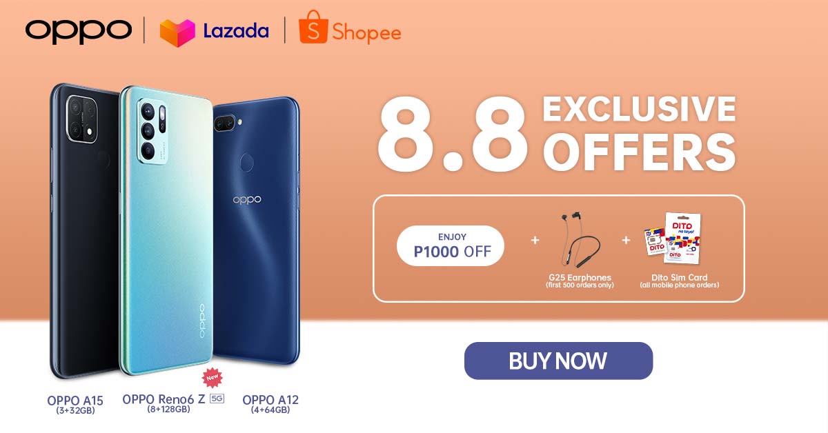 Luck is on your side with OPPO’s Super Sale Events  on Lazada and Shopee!