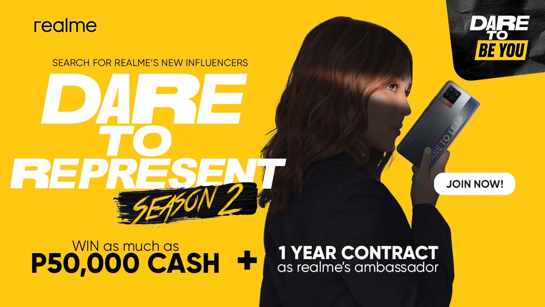 realme is looking for new brand ambassadors  —PHP 50,000 cash, 1-year influencer contract,  and other prizes at stake!