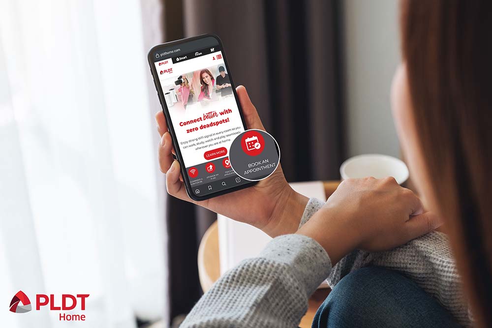 PLDT Home launches online booking appointment service for store visit