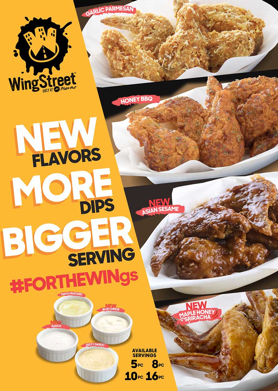 World Wide Wings And Pizza Menu Put the ‘W’ in wings with new flavors and dips from WingStreet by Pizza
