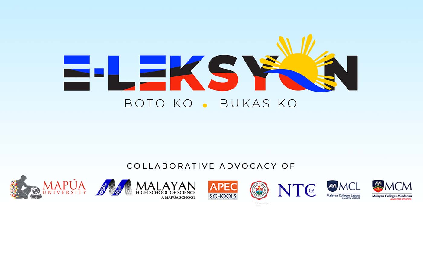 iPeople Schools encourage youth to register and vote through “E-Leksyon” campaign
