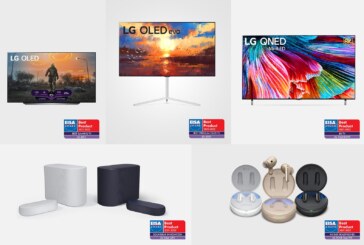 LG’s Innovative Home Entertainment Solutions Honored  Once Again by the World’s Foremost Experts in Consumer Electronics