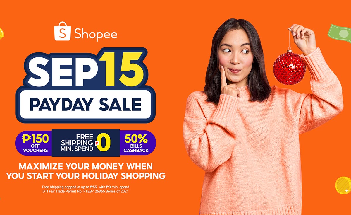 5 Easy Ways to Maximize Your Money When You Start Your Holiday Shopping at Shopee’s Sep 15 Payday Sale