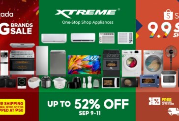 Welcome ‘ber months’ with up to 52% discount on XTREME Appliances this Lazada & Shopee 9.9 Sale