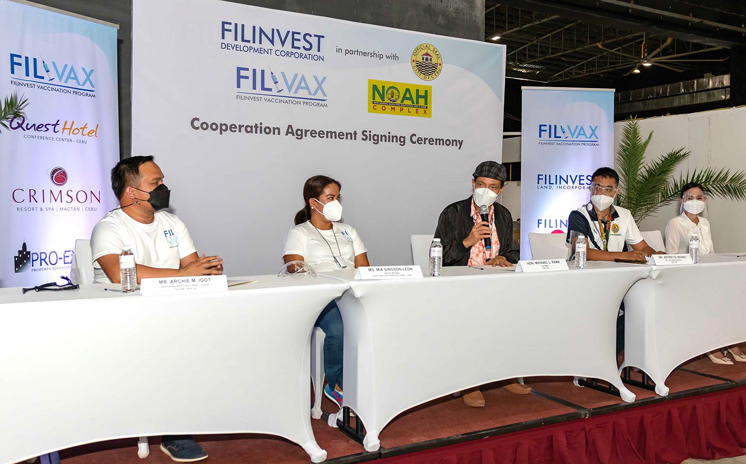 Filinvest Group donates vaccine doses to Cebu City