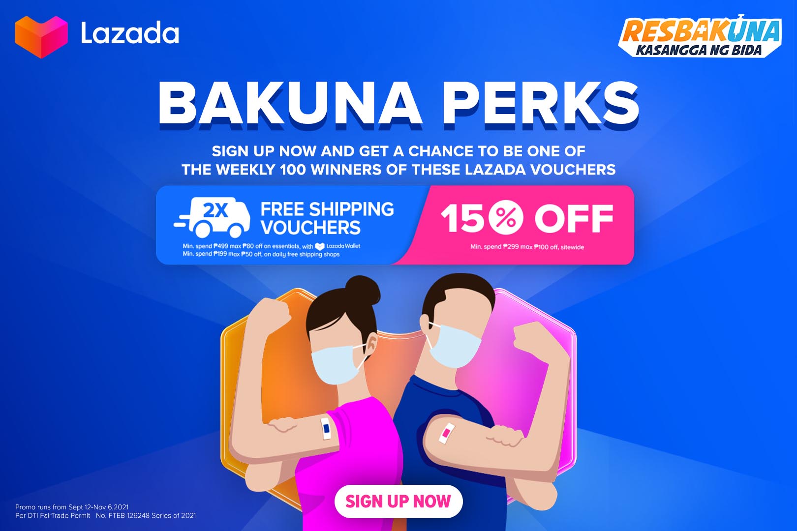 RESBAKUNA NA: DOH Teams up with Lazada Philippines for COVID-19 vaccination program