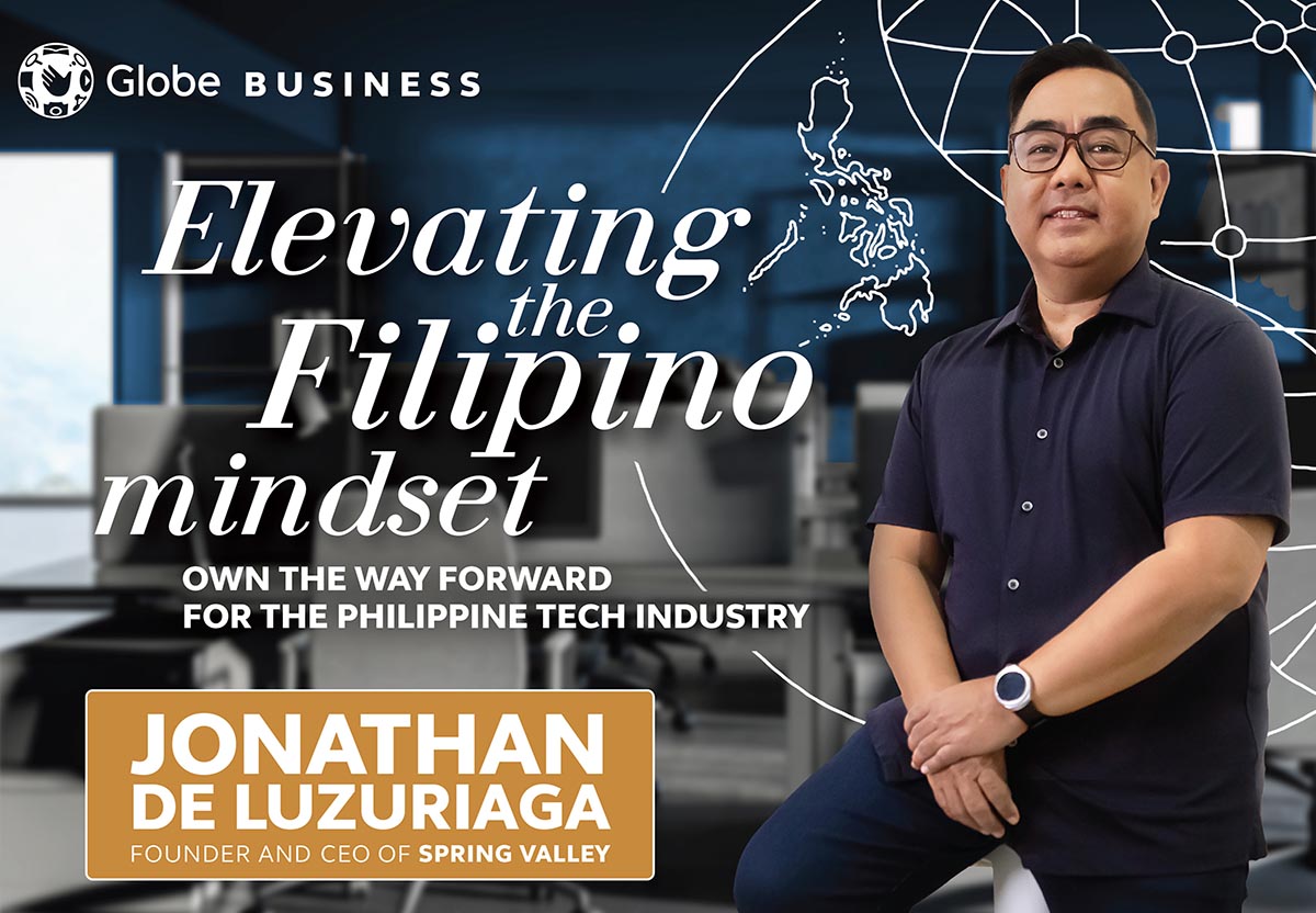 Globe Business welcomes Entrepreneur and Tech Visionary Jonathan De Luzuriaga as newest ambassador