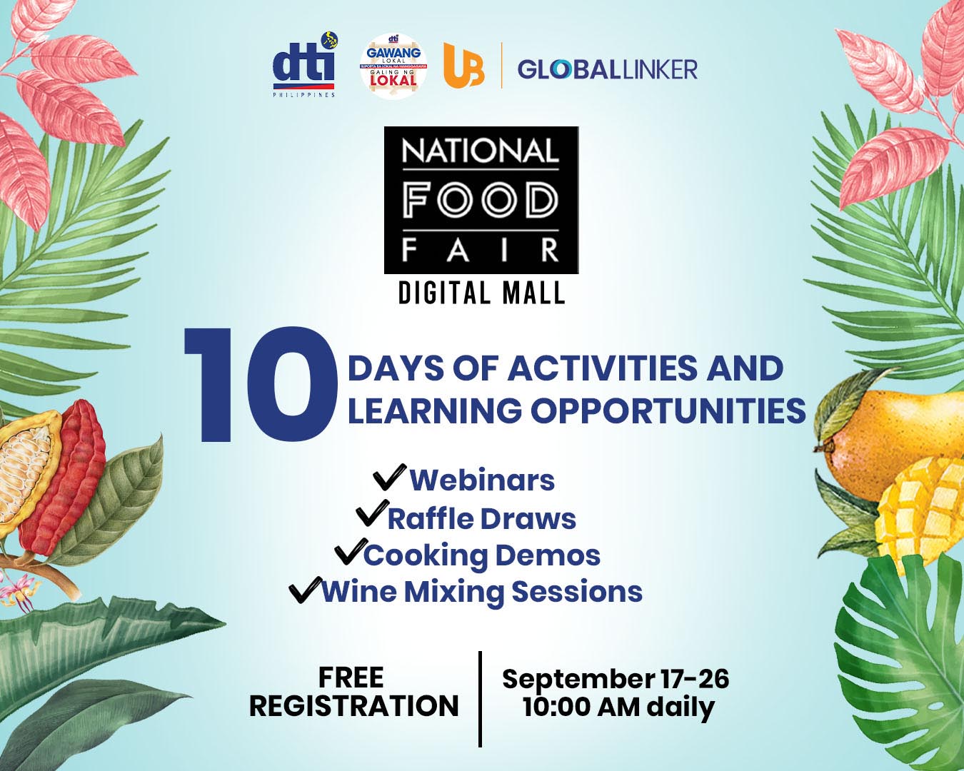 10 Days of Activities and Learning Opportunities at the 2021 Hybrid National Food Fair