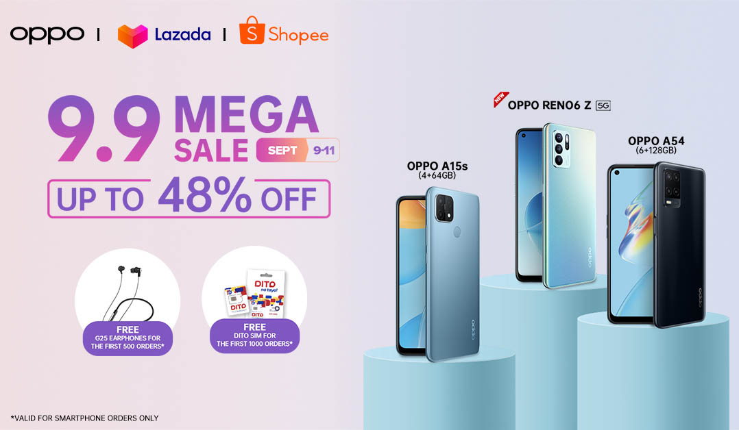 OPPO products you can “add-to-cart” on  9.9 Super Brand Day Sale, save up to 48% and more