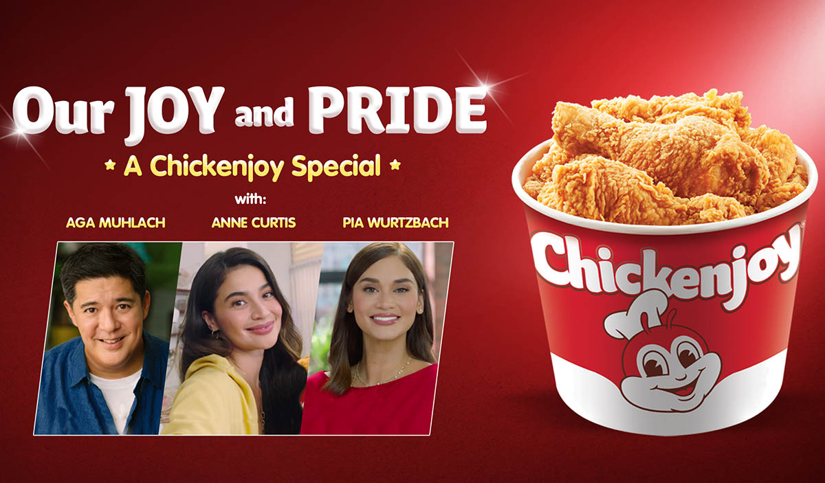Aga Muhlach, Anne Curtis, and Pia Wurtzbach talk about why they love the Chickenjoy