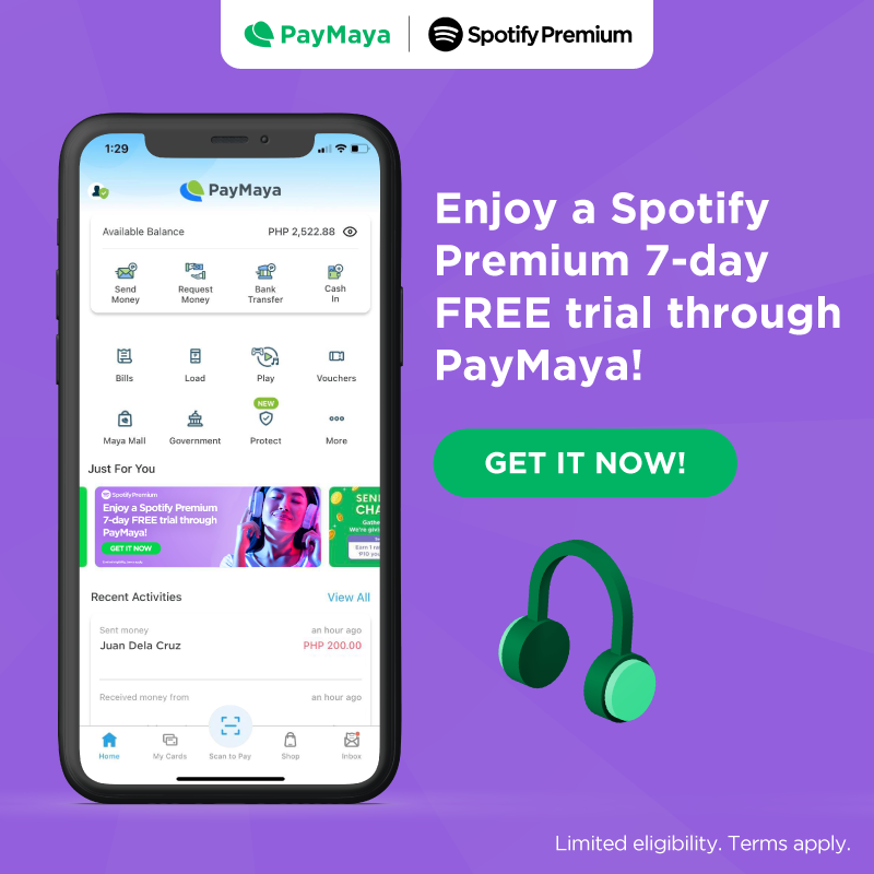 Discover what kind of Spotify listener you are on PayMaya
