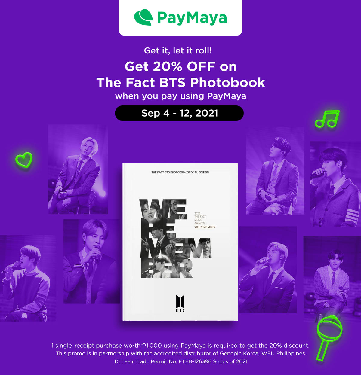 Here’s how you can get an exclusive discount on The Fact BTS Photobook with PayMaya!