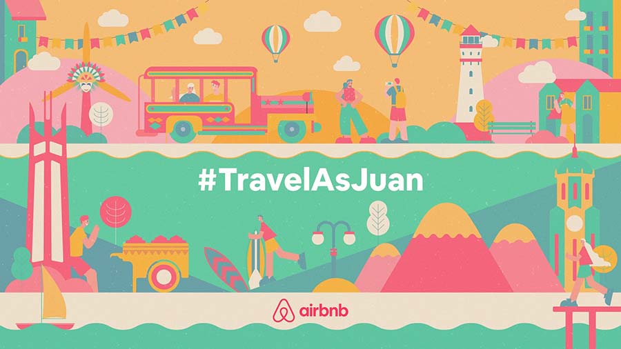 Airbnb encourages Pinoys to #TravelAsJuan, as travel searches surge for beachside and nature destinations near Metro Manila