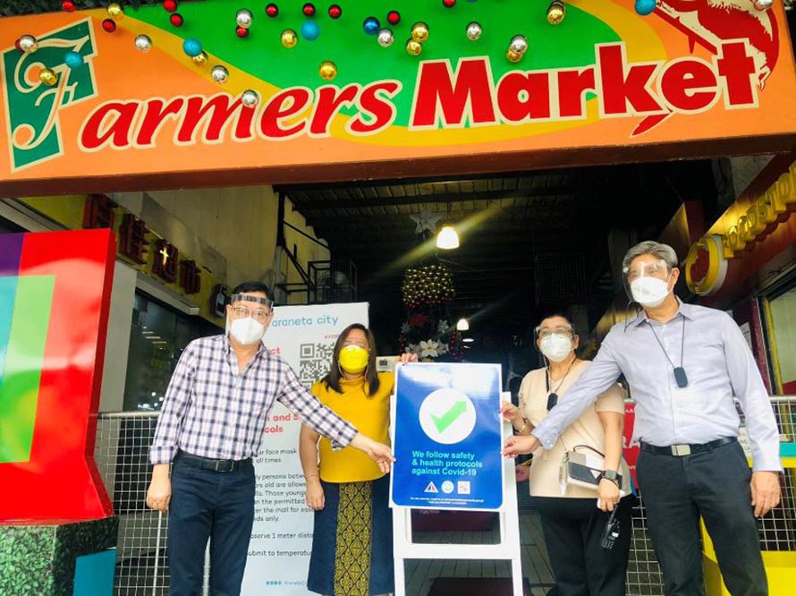 Araneta City’s Farmers Market receives first public market Safety Seal