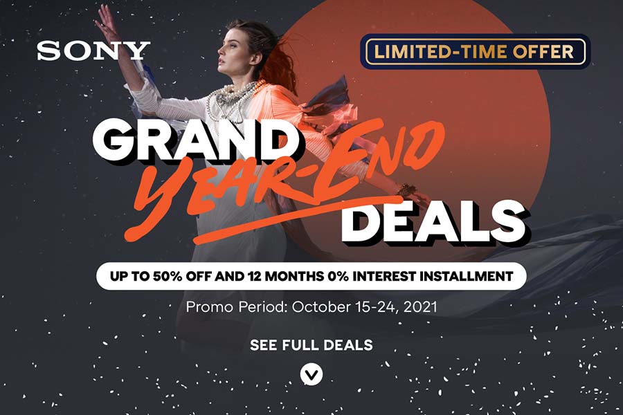 Sony Digital Imaging gears up to 50% off in its Grand Year-End deals happening this October