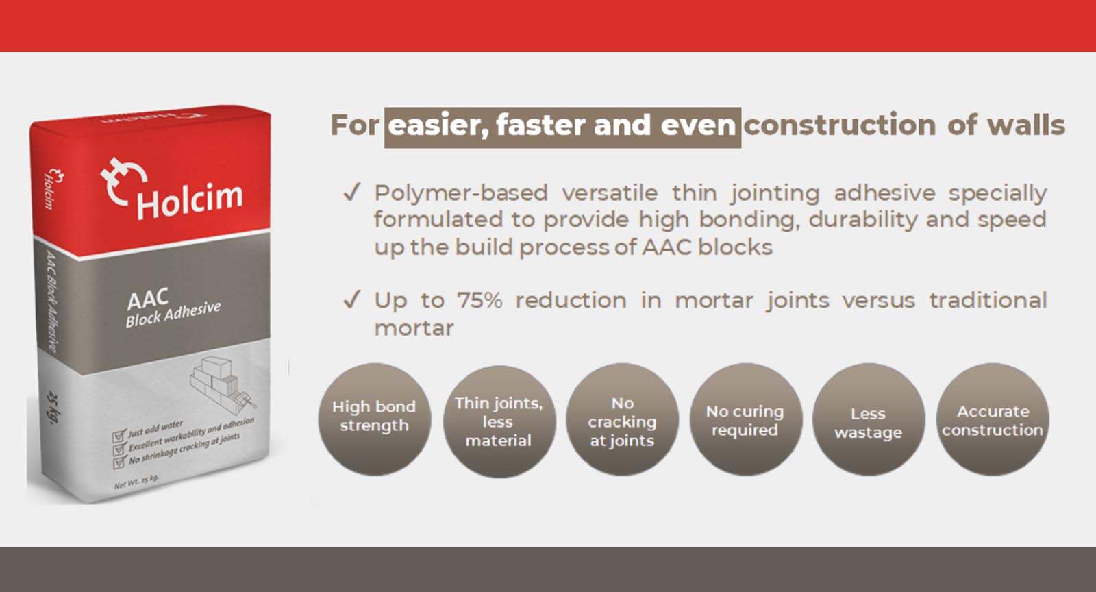 Holcim Philippines expands building solutions with concrete block adhesive