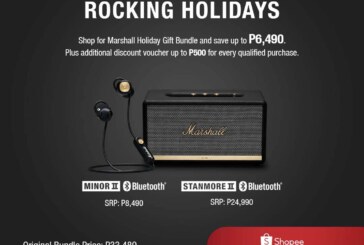 Enjoy PHP6,490 OFF on Marshall Rocking Holiday exclusively on Shopee