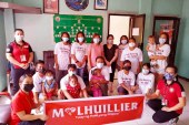 M Lhuillier carryovers Relief Operations to Fire Victims