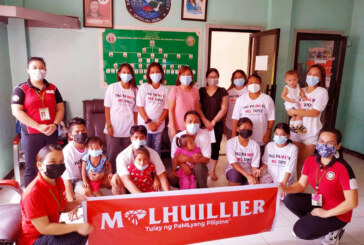 M Lhuillier carryovers Relief Operations to Fire Victims