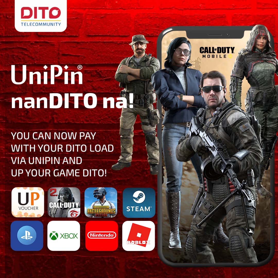 DITO Enables a Seamless Gaming Experience Through Partnership with UniPin