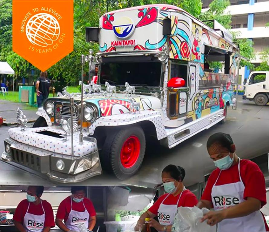 More than just a jeepney: Rise Against Hunger PH rolls out mobile kitchen to feed families in NCR