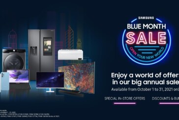 Don’t miss out on the exciting deals and discounts  at the SAMSUNG Blue Month Sale until October 31