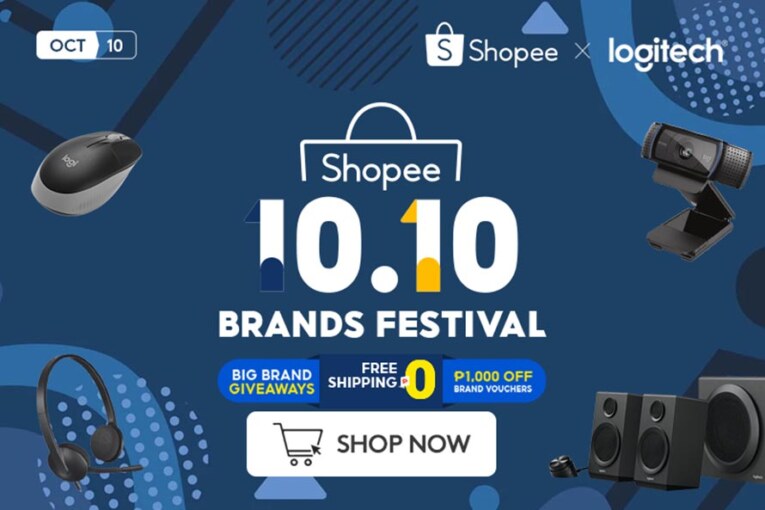 Awesome deals on the best gadgets are coming your way at the Logitech 10.10 Sale on Shopee!