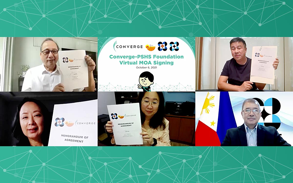 Converge, PSHS Foundation partner to support Pisay students amid the pandemic
