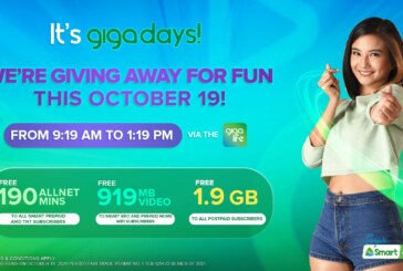 Smart levels up GigaDays with more rewards from Oct. 19 to 22