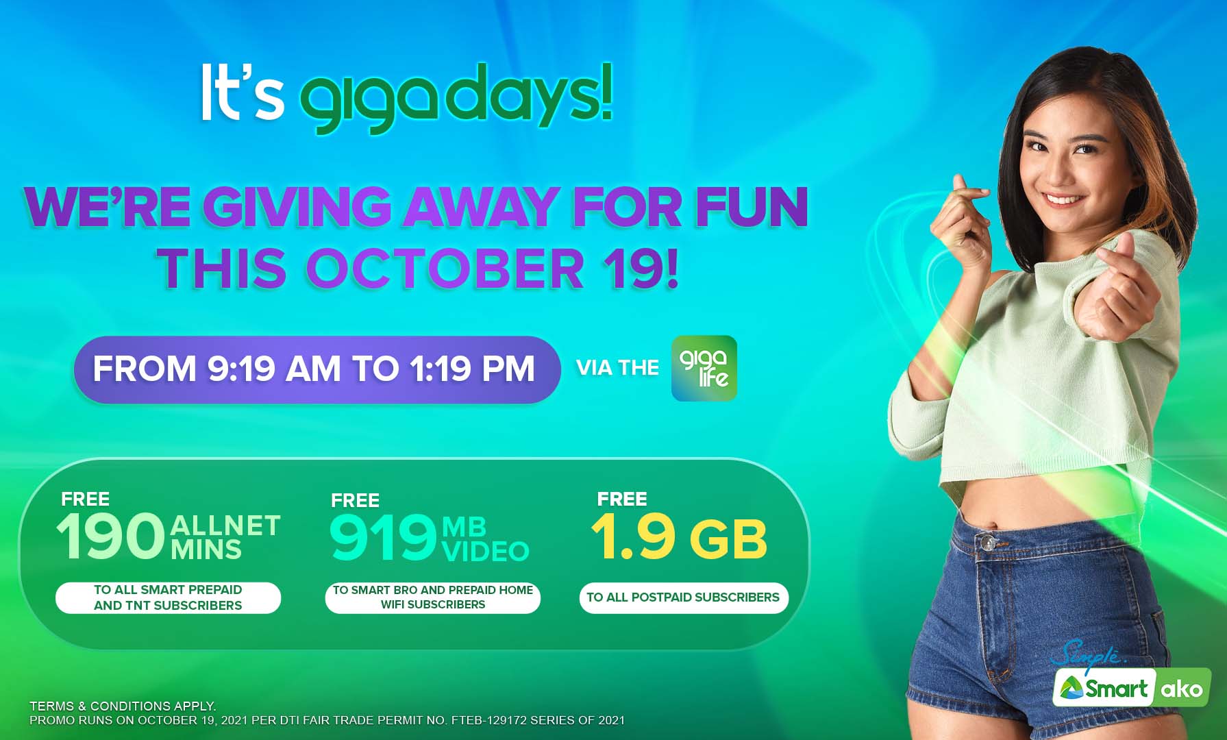 Smart levels up GigaDays with more rewards from Oct. 19 to 22