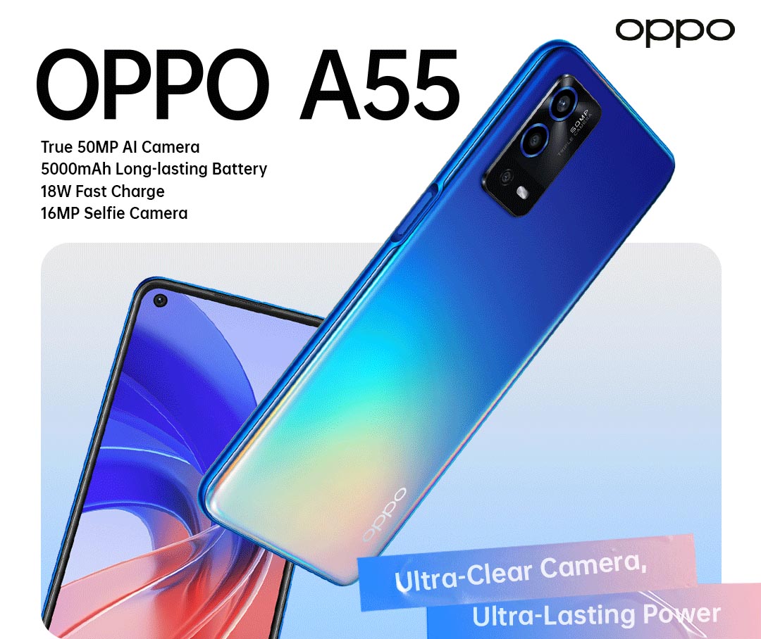 OPPO A55 now available in PH price starts at PHP9,999