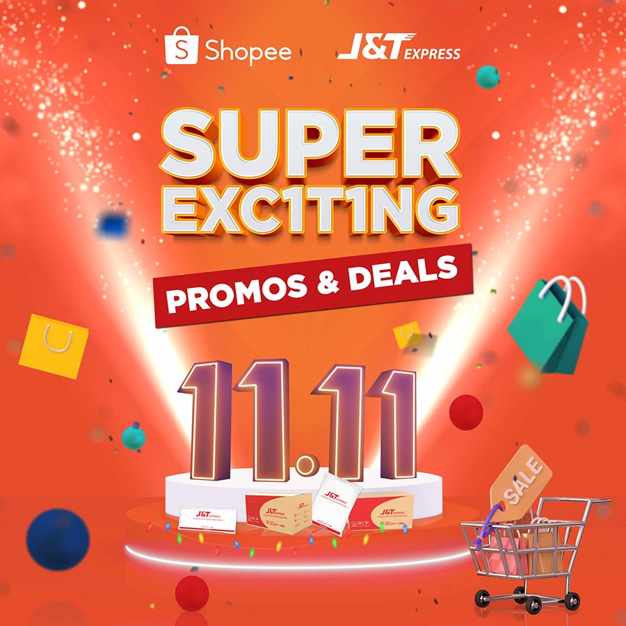 J&T Express and Shopee Continue to Spread Happiness with Promos and Shipping Discounts this 11.11 Big Christmas Sale