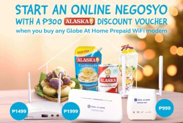 Jump-start your online negosyo with Globe At Home and Alaska Milk