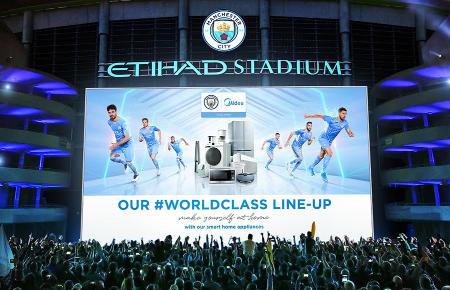 Midea boosts global Manchester City partnership