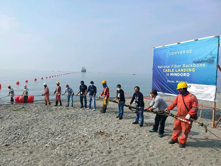 Converge completes P6-billion domestic submarine cable project to connect Visayas, Mindanao to its national fiber backbone