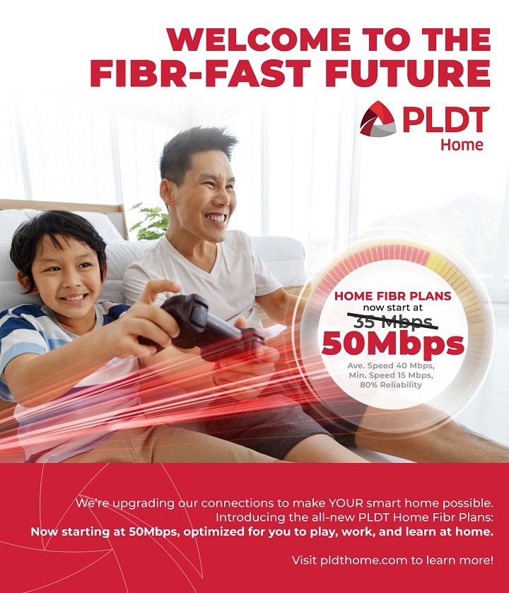 PLDT Home unveils the most powerful Fibr plans with speed upgrades of up to 600 Mbps!
