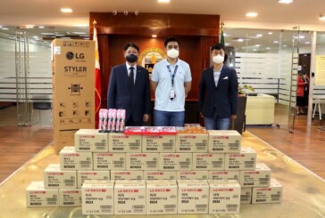 LG donates LG Styler, Wearable Air Purifiers and Hygiene Kits to Pasig City Government