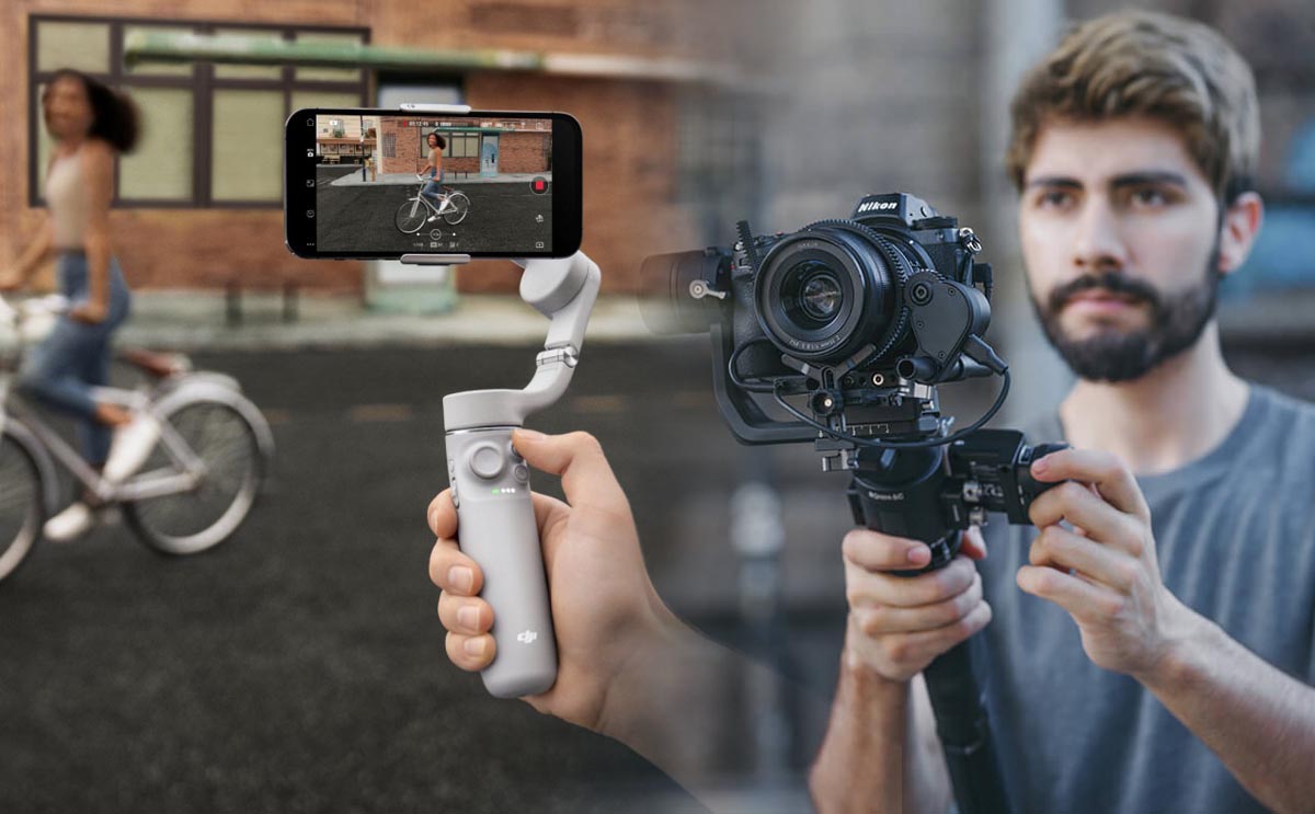 Make your videos look more professional with the latest DJI Gimbal Stabilizers now available on Shopee