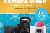 Last three days for big discounts during Sony’s Camera Week on Lazada