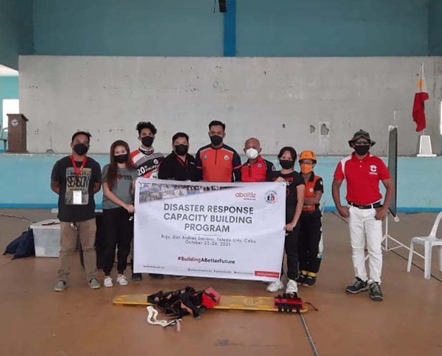 Aboitiz Construction conducts disaster preparedness training for Toledo City LGU