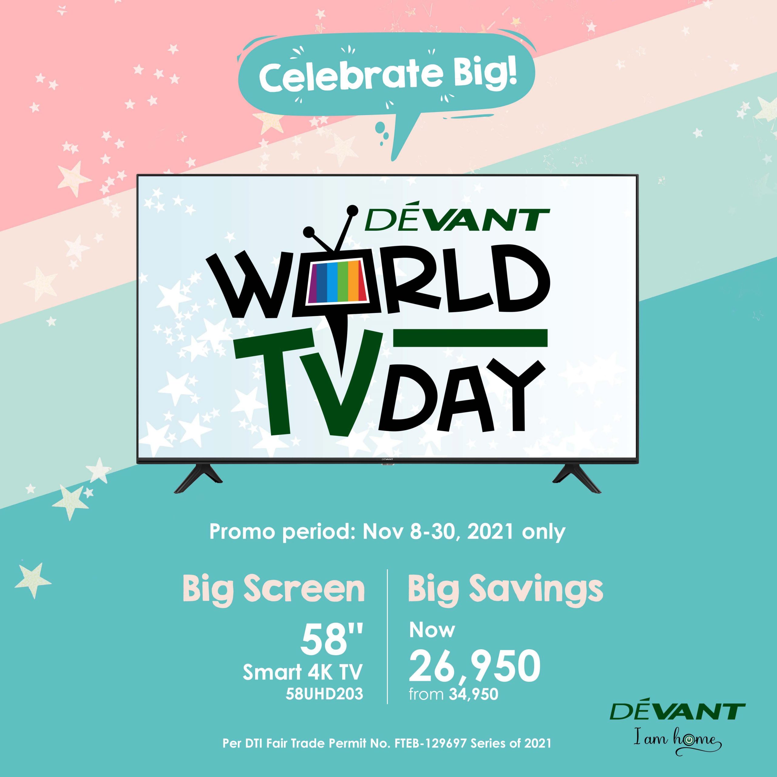 Celebrate World TV Day with Devant by Sharing Unforgettable TV Bonding Moments With Family and Friends