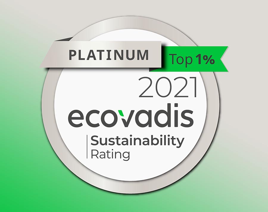 Epson Earns a Platinum Rating for Sustainability from EcoVadis for Second Successive Year