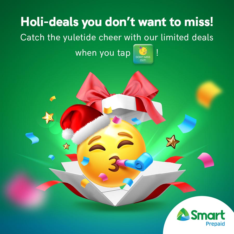 Holiday rewards, livelihood packages up for grabs from Smart and partners