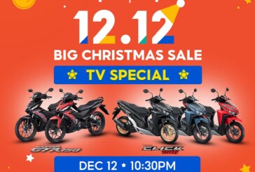 Honda Philippines joins Shopee’s 12.12 Big Christmas Sale!