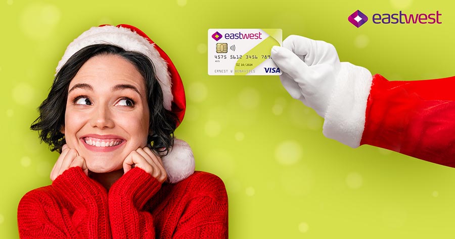 Make gift-giving easier this holiday season with the EastWest Visa Gift Card