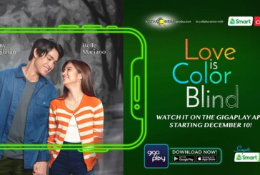 Smart boosts content play with GigaPlay app’s first  pay-per-view film ‘Love is Color Blind’ featuring new gen  phenomenal love team Donny Pangilinan and Belle Mariano