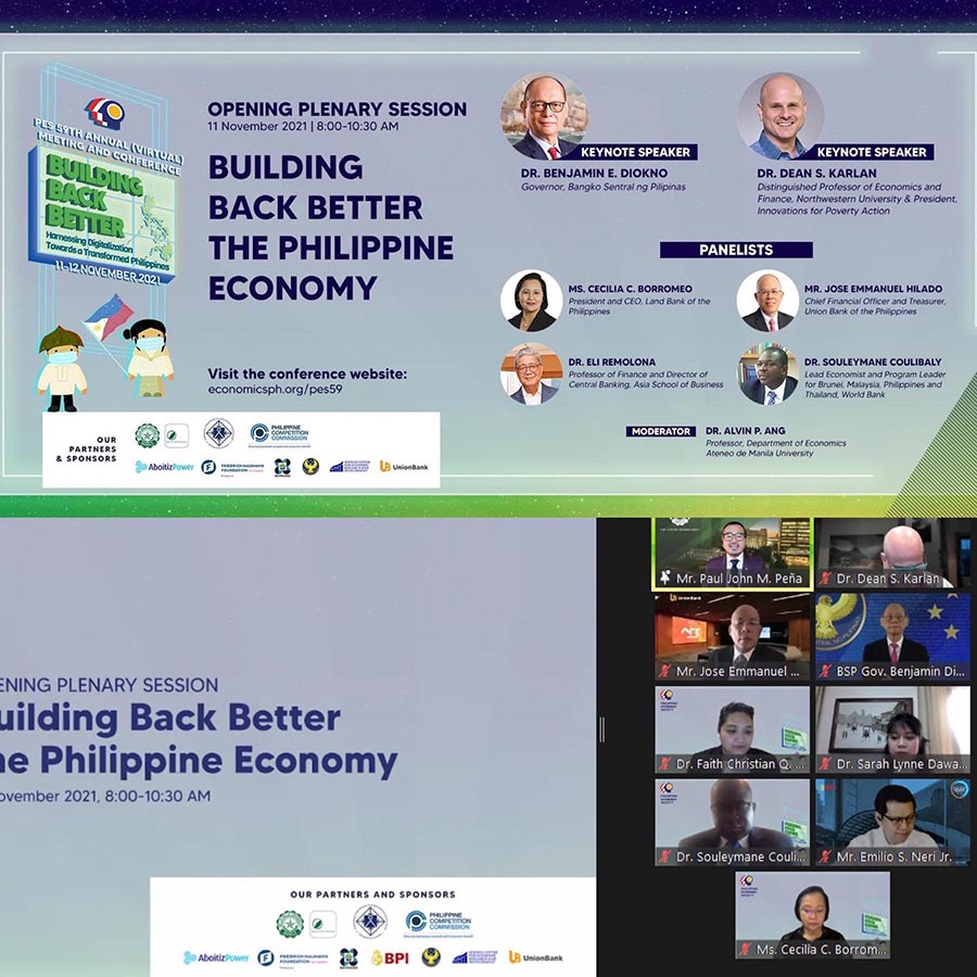 UnionBank, UBX talk economic recovery, financial literacy at 59th Philippine Economic Society Annual Meeting and Conference